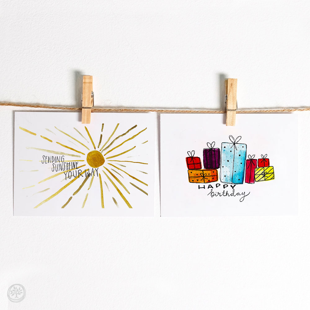 Birthday Candles Note Card Pack